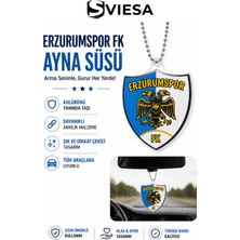 Sviesa Erzurum Spor Fk Araç Dikiz Aynası Süsü Taraftar Logolu Pleksi Ayna Aksesuarı Araba Iç Aksesuar