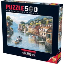 Anatolian 500 Parçalık Puzzle - Sayfiye Yeri 3535, 301-500 Parça Zorluk Seviyesi, Türkiye Menşeli