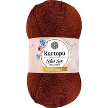 Kartopu Lotus Lux Satin Touch Simli Bikini Büstiyer Bluz Örgü Ipi K834 /5 Adet