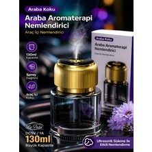 Deanb Şarjlı Araç Ev Ofis Içi Yıldız Tavan Efektli Difüzör – 130ML Sessiz Hava Nemlendirici Araba Kokusu