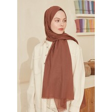 Fresh Scarfs Kakao İnce Pamuk Vual Şal