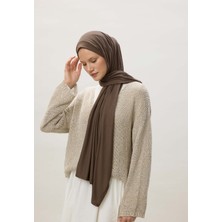 Fresh Scarfs Penye Şal Tozlu Kahve