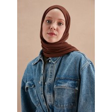 Fresh Scarfs Penye Şal Çikolata Kahve