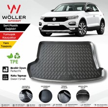 Wöller 2019 Sonrası Volkswagen T-Roc Bagaj Havuzu 3D Su Geçirmez Esnek Kalite ile Uyumlu