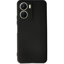 Uravas Store Vivo Y16 Kılıf First Silikon - Siyah