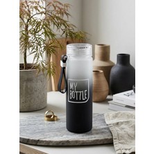 My Bottle Marka Cam Matara 420 Ml - Renk Seçenekli Mor