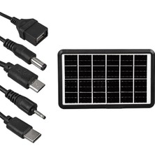 Uravas Store Powermaster ZO-710 6 Volt 1.33 Amper 8 Watt Güneş Enerjili Şarj Cihazı Solar Panel
