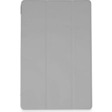 Uravas Store Newface Ipad Pro 13 (2024) Kılıf Tablet Smart Kılıf - Gri