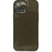Uravas Store Iphone 13 Pro Max Kılıf Fly Lens Silikon - Siyah