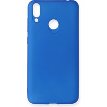 Uravas Store Huawei Honor 8c Kılıf First Silikon - Mavi