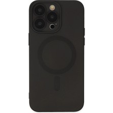 Uravas Store Iphone 13 Pro Kılıf Moshi Lens Magneticsafe Silikon - Siyah