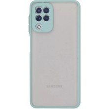 Uravas Store Newface Samsung Galaxy A22 Kılıf Montreal Silikon Kapak - Turkuaz