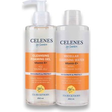 Celenes By Sweden 2'li Sea Buckthorn Yüz Temizleme Seti Yağlı ve Karma Ciltler İçin Özel Formül