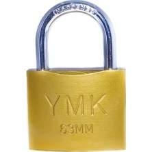 Uravas Store Eko Sarı Boyalı Kısa Kancalı Asma Kilit 38MM