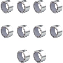Omeyva Alüminyum Bant Soba Boru Yanmaz Tamir Bandı / 40 mm x 10 Metre - 10 Rulo