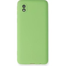 Uravas Store Newface Samsung Galaxy A01 Core Kılıf First Silikon - Yeşil