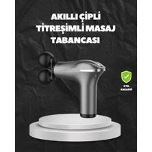 Uravas Store 4 Başlıklı Şarjlı Masaj Tabancası Bel Sırt Boyun Bacak Kas Rahatlatıcı
