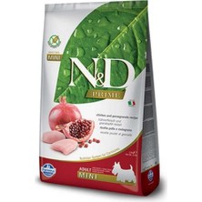 N&D Nd Prime Tavuk&Nar Adult Mini Tahılsız Köpek Maması - 7 Kg