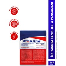 KONIX STERİL İLK YARDIM YANIK PANSUMANI 10X10 CM