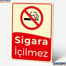 Levhadepo Sigara Içilmez Uyarı Levhası Dekota