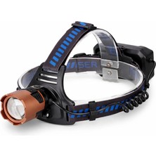 Bedotech Bd-49 10W Tg LED Alüminyum Alaşımlı Zoomlu Type-C Şarjlı Kafa Feneri