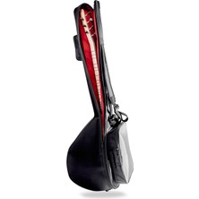 Pandura Müzik Profesyonel Gigbag Uzun Bağlama Kılıfı - Siyah EVA Lamine Su Geçirmez Kumaş ile Profesyonel Koruma