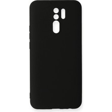 Uravas Store Mey Ithalat®   Redmi 9 Kılıf Nano Içi Kadife Silikon - Siyah