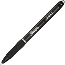 Sharpie Siyah 0.7 mm Jel Mürekkepli Tükenmez Kalem, Rahat Kavrama ile Yazma Deneyimi