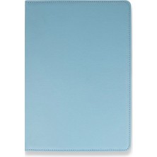 Uravas Store Samsung Galaxy T280 Tab A 7 Kılıf 360 Tablet Deri Kılıf - Turkuaz