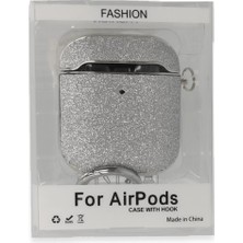 Uravas Store Airpods 2 (2.nesil) Spell Simli Kılıf - Gümüş