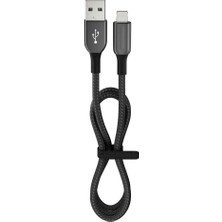 Uravas Store 12 Watt 2.4A Usb-A To Lightning 1.2m Hızlı Şarj Kablosu Siyah FC35