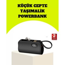 Uravas Store Dahili Type-C Konektörlü Mini 2000MAH Powerbank