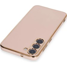 Uravas Store Samsung Galaxy S23 Kılıf Volet Silikon - Pembe