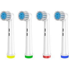 Denthauz Diş Fırçası Başlığı Ekstra Yumuşak I 4 Adet Yedek Başlık Oral-B Uyumlu