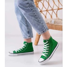 Ymn Ayakkabı Yeşil Bilekli Spor Ayakkabı Çocuk Sneaker