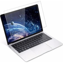 Coverzone MacBook 15.4' Pro Ile Uyumlu 2 Adet Cam Ekran Koruyucu Film - Kolay Kurulum, Çizilmeye Dayanıklı, %99.9 Hd Şeffaflık, Tam Ekran Kapsama