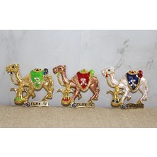 Uravas Store Swaroski Deve Figürü Magnet ALK3847