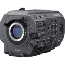 Sony Pxw-Fx9 Xdcam 6K Full-Frame Sinema Kamera 4K Video Yakalama Özellikleriyle Siyah