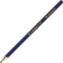 Mavi Renkli Faber-Castell Goldfaber 1221 Dereceli Kurşun Kalem 5H 1 ADET Teknik Çizim İçin İdeal