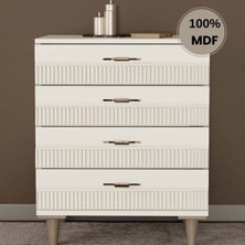 Comiet Menekşe 4 Çekmeceli Mdf Şifonyer