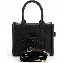 Satuna Kadın Deri Görünümlü Mini Tote Çanta - The Tote Bag Stili