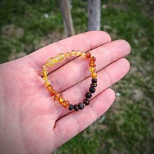 Doğal Taş Bileklik Kolye Baltık Kehribar Bebek Bilekliği – Doğal ve Şık Diş Bileklikği- Diş Çıkarma - Bebek -Bileklik 2