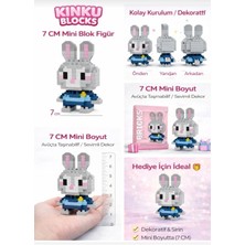Kinku Kutulu Block-Puzzle-Yapboz-3d Zeka Geliştiren-Mini Sevimli Figürler Minyatür