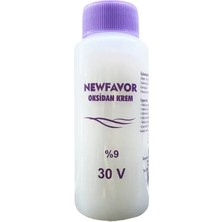 New Favor Oksidan Krem Saç Boya Sıvısı 9'luk 30 Volüme 60 ml