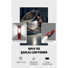GAP Tools Şarjlı LED Fener Igplf-02