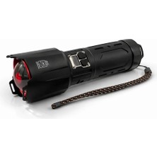 Bedotech BD-2406 30W Tg LED Alüminyum Alaşımlı Zoomlu Type-C Dijital Göstergeli Şarjlı El Feneri