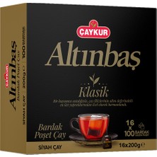 Çaykur Altınbaş Süzen Poşet Çayı (Sade) 2gr 100 Adet Onaltılı Paket