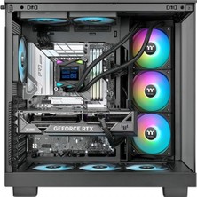Thermaltake CL-W462-PL12SW-A (Outlet) LA360-S LCD Göstergeli Argb LED Fanlı 360MM Intel 1851/AM5 Uyumlu Sıvı Soğutucu
