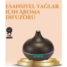 Uravas Store 550 ml Ultrasonik Yağ Difüzörü ve Soğuk Buhar Nemlendirici