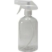 Dermomer Boş Pet Şişe Ambalaj 500 ml & Valf Sprey 1 Adet Takım